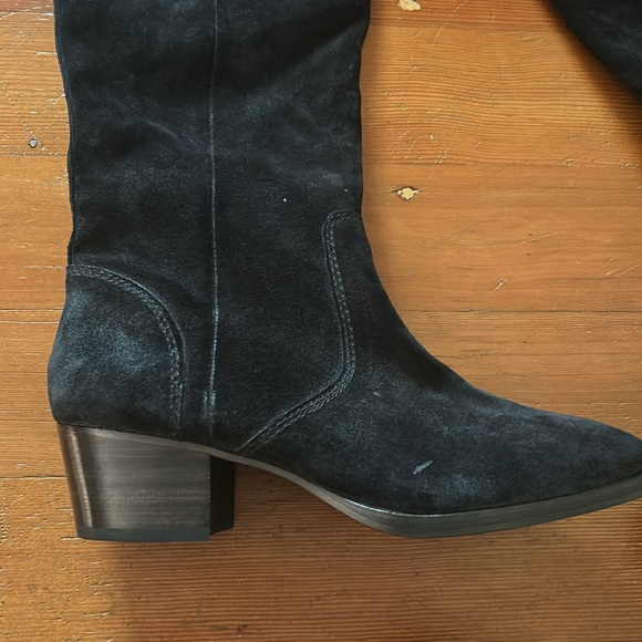 Frye suede over the knee boots size 9 new tassel fringe - Picture 6 of 7